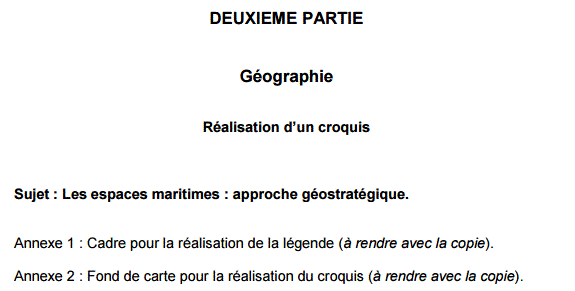 Sujet et correction Bac ES L Polynsie 2016 Histoire Gographie : image 2