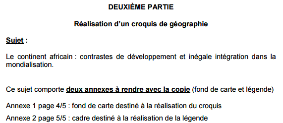 Sujet et correction Bac S 2016 Histoire gographie Polynsie : image 2