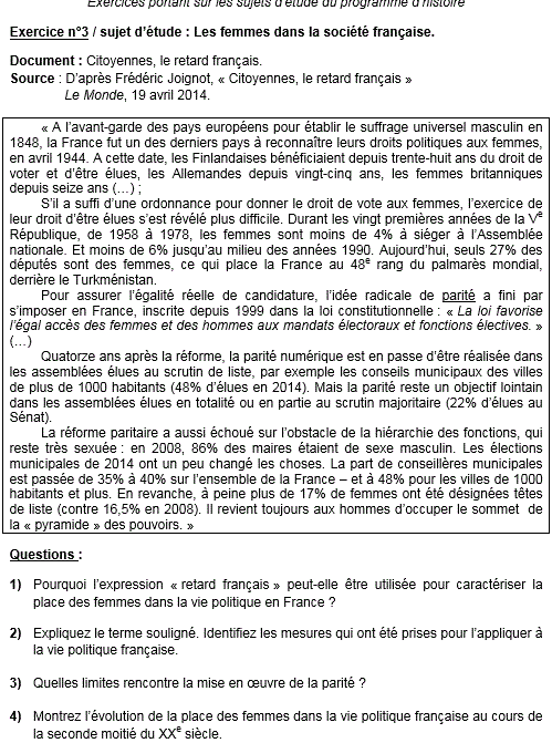 Sujet et correction Bac STMG 2016 Histoire gographie mtropole : image 5