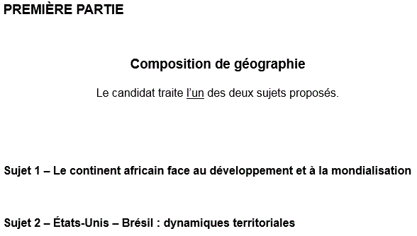 Sujet corrig ES L Histoire Gographie Bac 2016 Pondichery : image 1