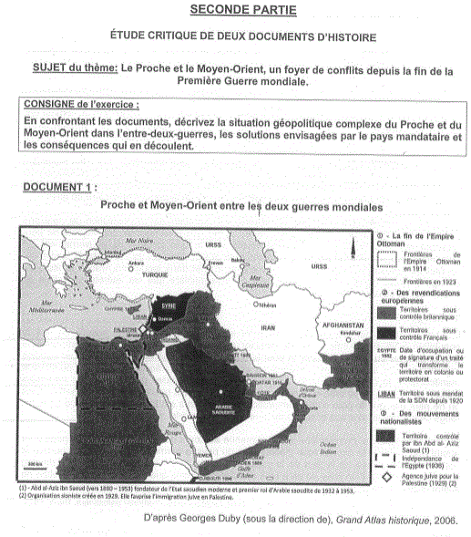 Sujet et correction du Bac 2016 d'Histoire Gographie Amrique du nord : image 2