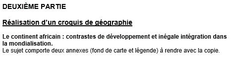 Sujet et correction Bac S 2016 Histoire Gographie Mtropole : image 2