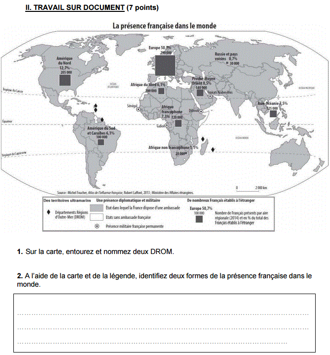 Sujet Brevet 2016 Histoire Gographie Mtropole : image 7