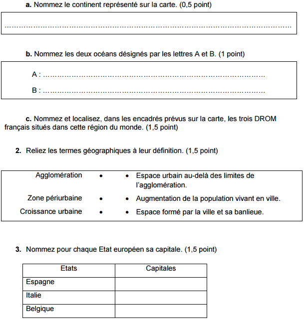 Sujet Brevet 2016 Histoire srie pro mtropole : image 6