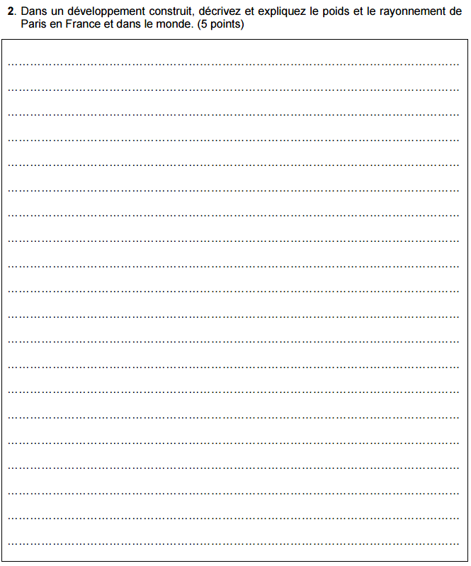 Sujet d'histoire gographie du Brevet 2015 : image 6