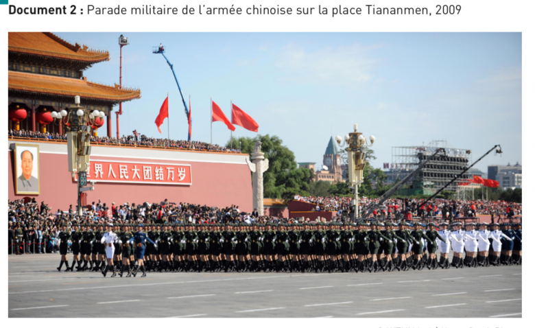 L\'affirmation de la puissance chinoise depuis 1949