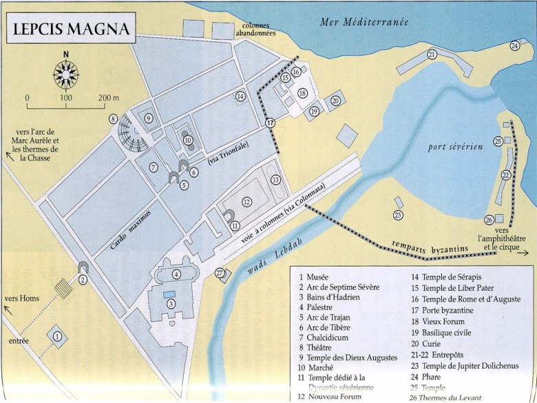 Histoire plan leptis magina