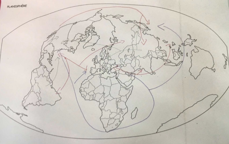 Carte geographie pays dveloppement 