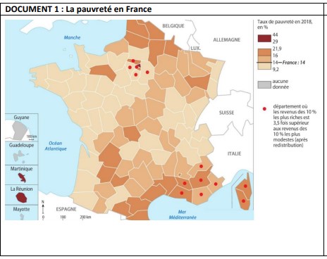  Les inégalités socio-économiques en France